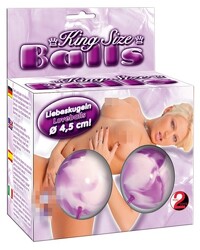 Liebeskugeln „King Size Balls??, 2 Kugeln, 177 g, Ø 4,5 cm